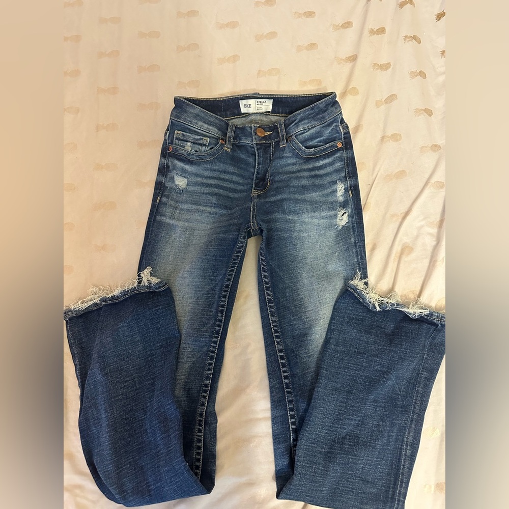 women’s bootcut “Stella” mid rise bke size 24 jeans